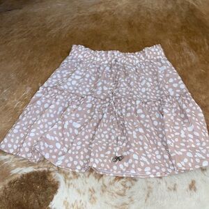 High Waist Ruffle Flared Boho A Line Skater Mini Skirt